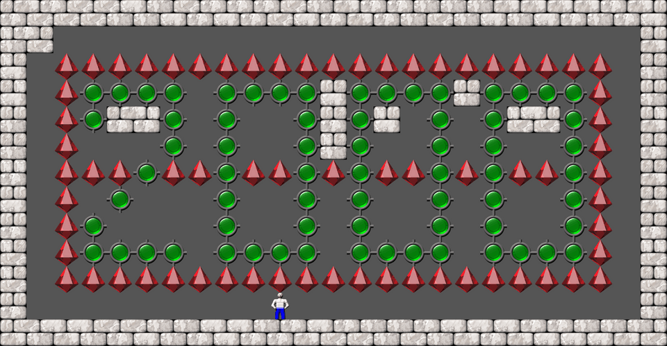Сокобан More Bugs collections уровень 287